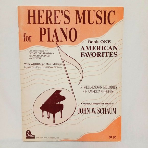 Here's Music for Piano Book One American Favorites - Picture 1 of 10